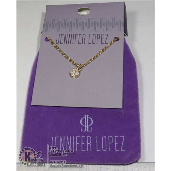 NEW JENNIFER LOPEZ NECKLACE WITH GIFT BAG