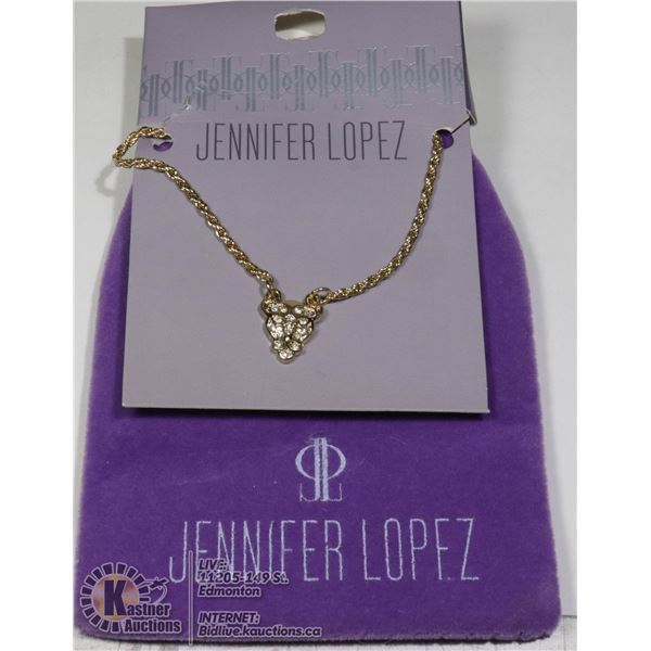 NEW JENNIFER LOPEZ NECKLACE WITH GIFT BAG