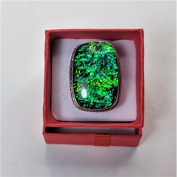 12)  BLUE/GREEN AUSTRALIAN TRIPLET OPAL