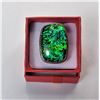 Image 1 : 12)  BLUE/GREEN AUSTRALIAN TRIPLET OPAL