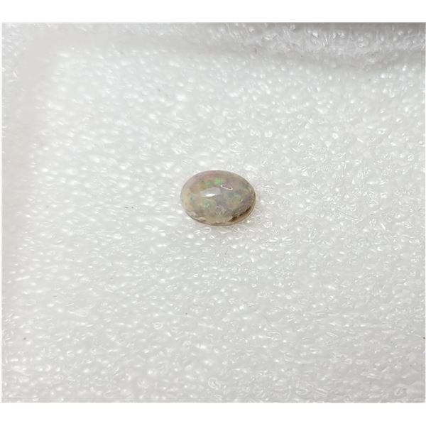 25)  NATURAL OVAL 1 CT ETHIOPEAN FIRE OPAL