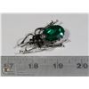 Image 1 : RHINESTONE BEETLE BROOCH