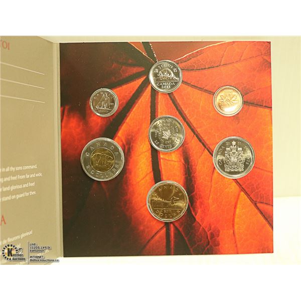 O CANADA RCM PATRIOTIC 2011 COIN SET
