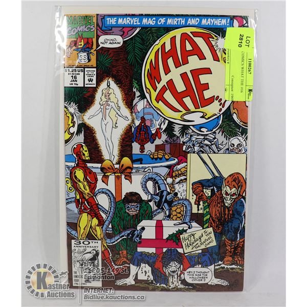 MARVEL COMICS WHAT THE #16