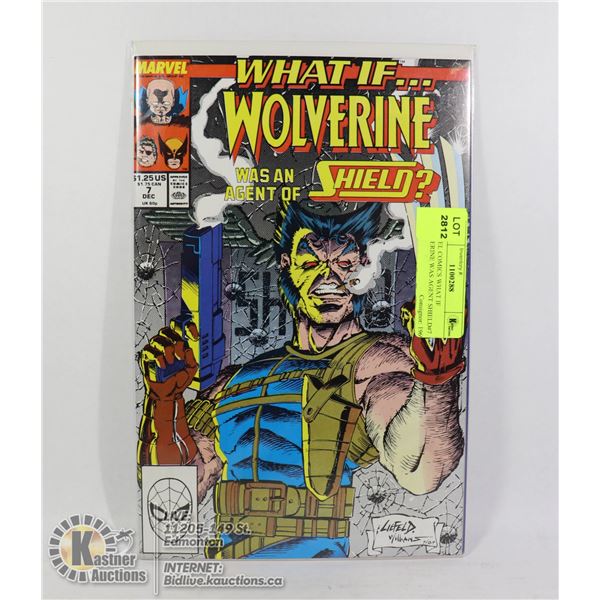 MARVEL COMICS WHAT IF WOLVERINE WAS AGENT SHIELD#7
