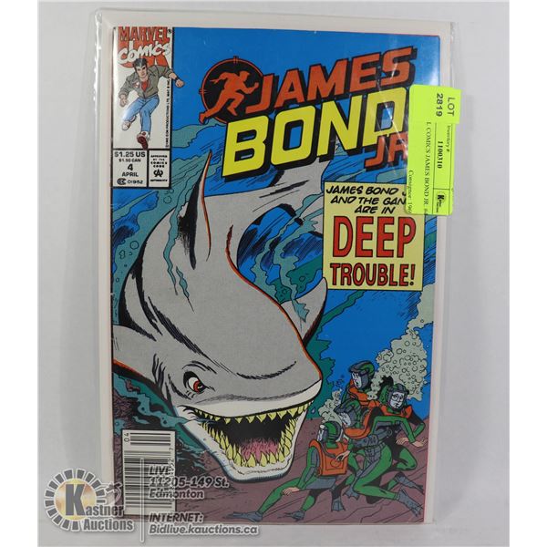 MARVEL COMICS JAMES BOND JR. #4