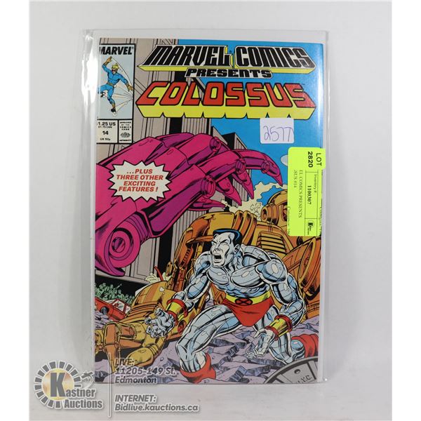 MARVEL COMICS PRESENTS COLOSSUS #14