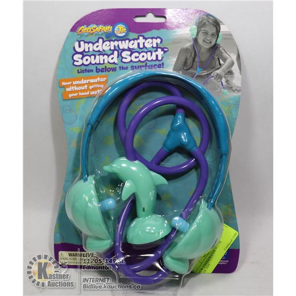 NEW UNDERWATER SOUND SCOUT KIDS TOY