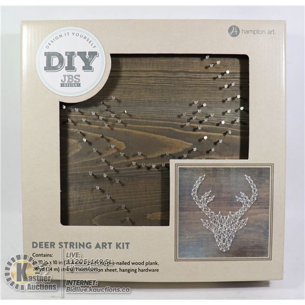 NEW DIY DEER STRING ART KIT