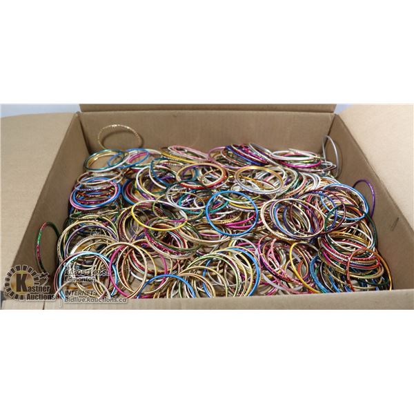 BOX OF BRACELETS