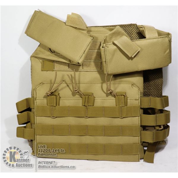 ADJUSTABLE FIT TACTICAL VEST