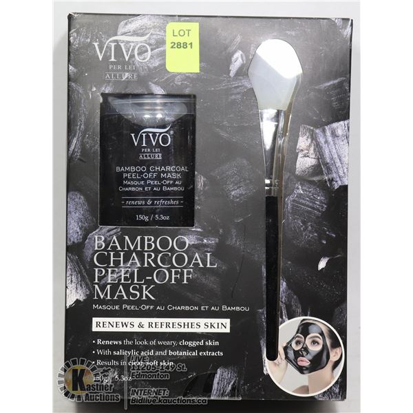 VIVO BAMBOO CHARCOAL PEEL-OFF MASK