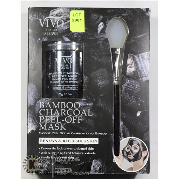 VIVO BAMBOO CHARCOAL PEEL-OFF MASK