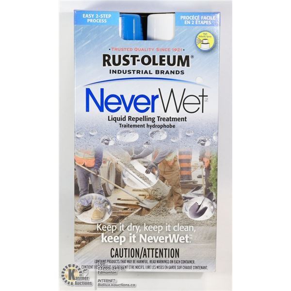 RUST-OLEUM NEVERWET LIQUID REPELLING TREATMENT