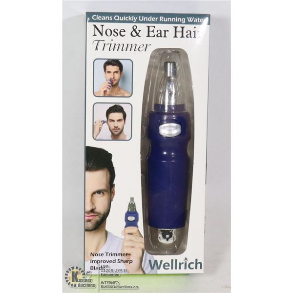 NEW NOSE AND EAR HAIR TRIMMER