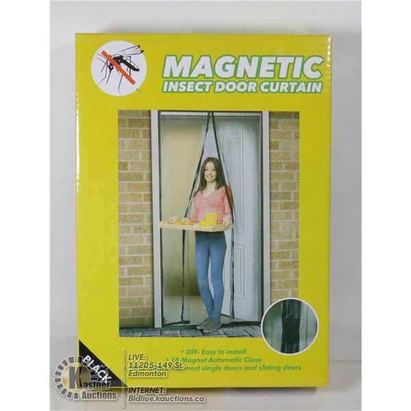 NEW MAGNETIC MESH INSECT DOOR CURTAIN