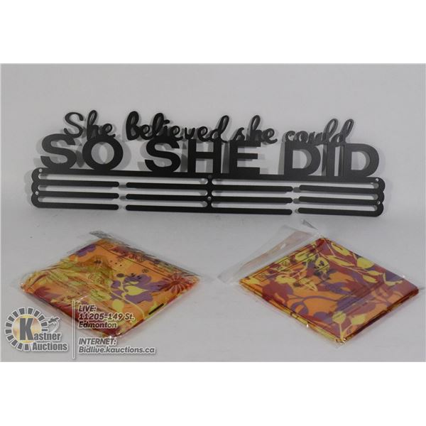 WALL MOUNTABLE AWARD HOLDER