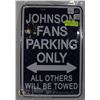 Image 1 : NEW OFFICIAL NASCAR METAL SIGN SAYS "JOHNSON