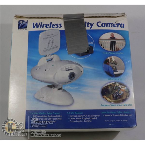 WIRELESS SECURITY CAMERA