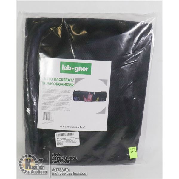 LEBOGNER 5 POCKET AUTO BACKSEAT/ TRUNK