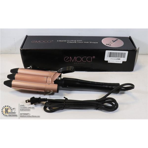 3 BARREL CURLING IRON