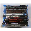 Image 1 : BUNDLE OF 12 MOSTLY ACTION BLU RAY MOVIES
