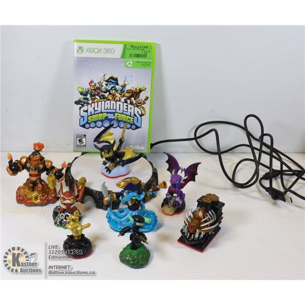 LOT OF SKYLANDERS