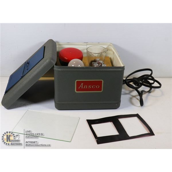 50'S ANSCO HOME DEVELOPING OUTFIT LIKE NEW