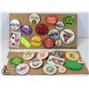 Image 1 : LOT OF VINTAGE PINBACKS ASSORTED