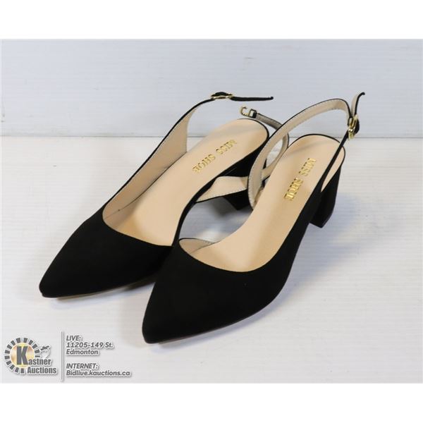 WOMENS BLACK HEELS SIZE 5