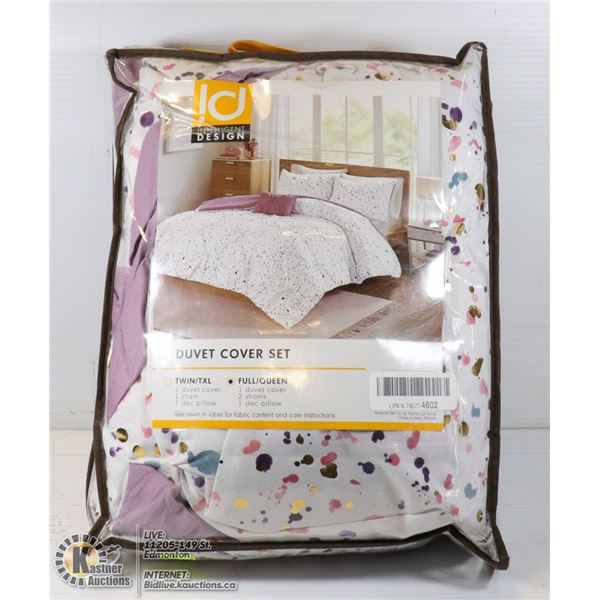 SIZE FULL/ QUEEN DUVET COVER SET