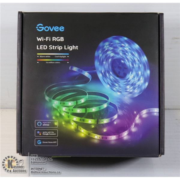 GOVEE WIFI RGB LED STLIP LIGHT SET