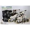 Image 1 : LADIES SIZE 7 ROLLERBLADES & PROTECTIVE PADS