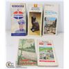 Image 1 : VINTAGE LOT OF ESSO AND OTHER GAS STATION ROAD