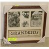 Image 1 : "GRANDKIDS" PHOTO FRAME 12"X13"