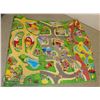 Image 1 : LARGE FISCHER-PRICE PLAY FLOOR MAT - GREAT FOR CAR TRUCKS AND TRAINS ( ALSO ANYTHING A LITTLE ONE CA