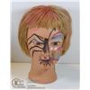 Image 1 : MANNEQUIN HEAD ( BUTTERFLY PAINTING)