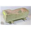 Image 1 : VINTAGE DOLL CRADLE 15 X 7 X 7