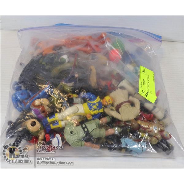 VINTAGE G.I.JOES, & ACTION FIGURES ALL TOGETHER