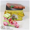 Image 1 : STRAWBERRY SHORT CAKE VINTAGE  TIN BOX &2008 TRICYCLE