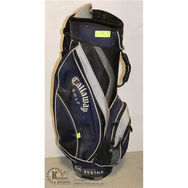 BIG BERTHA CALLAWAY GOLF BAG CART BAG, EXCELLENT CONDITION