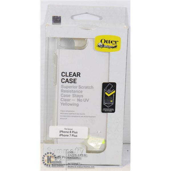 OTTERBOX SYMMETRY SERIES CLEAR PHONE CASE FOR APPLE IPHONE 8 PLUS AND IPHONE 7 PLUS