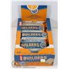 Image 1 : CLIF BUILDERS PROTEIN BARS BOX OF 12, CRUNCHY PEANUT BUTTER. BEST BEFORE MARCH 7 2021