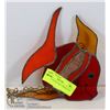 Image 1 : STAINED GLASS FISH APPROX 6"X6"
