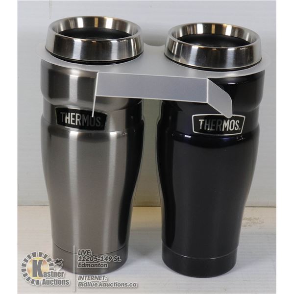 THERMOS 2 PACK CUPS
