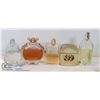 Image 1 : COLLECTION OF 5 ESTATE EAU DE PERFUME/COLOGNE INCL. OLYPEA, GUCCI GUILTY, CHANEL ALLURE, TOMMY GIRL 