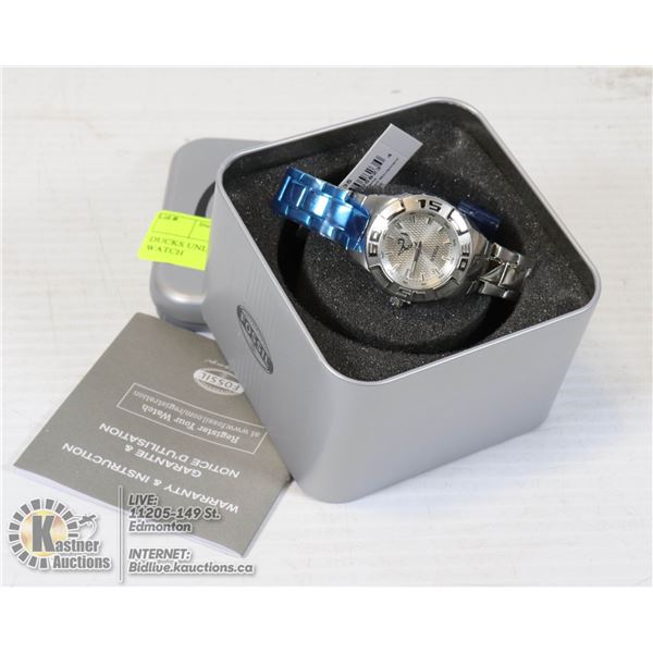 DUCKS UNLIMITED LADIES FOSSIL WATCH