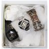 Image 1 : SET OF 3 NEW QUALITY FASHION WATCHES (MSRP TOTAL $97.50)