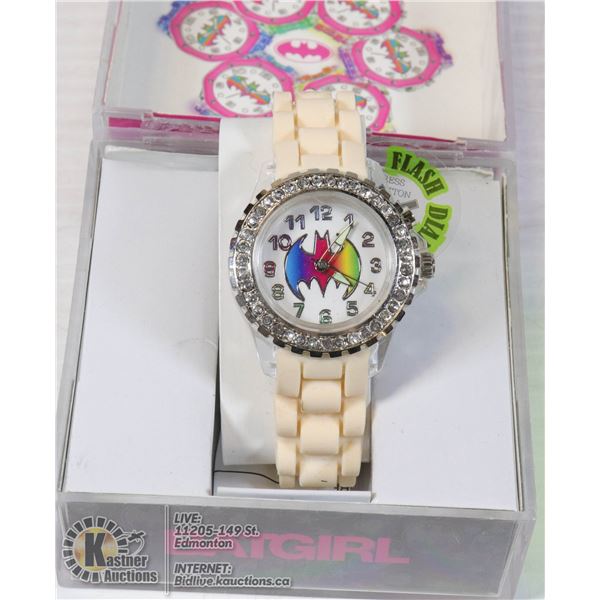 NEW BATMAN WATCH FLASH DIAL WORKS