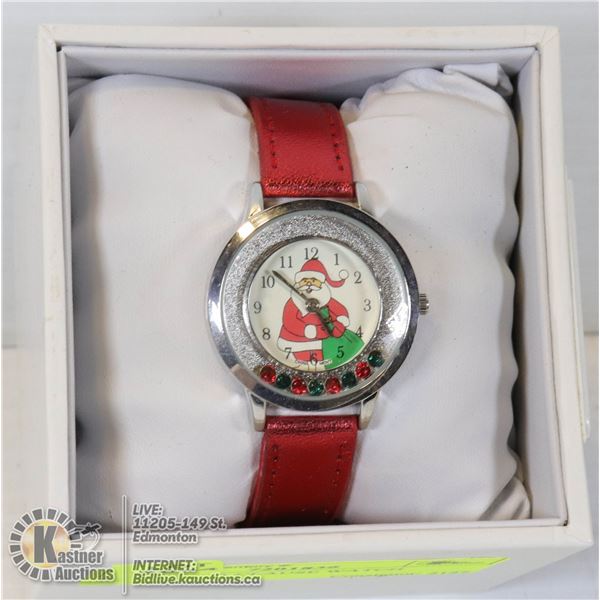 NEW SANTA CLAUSE WATCH WORKS